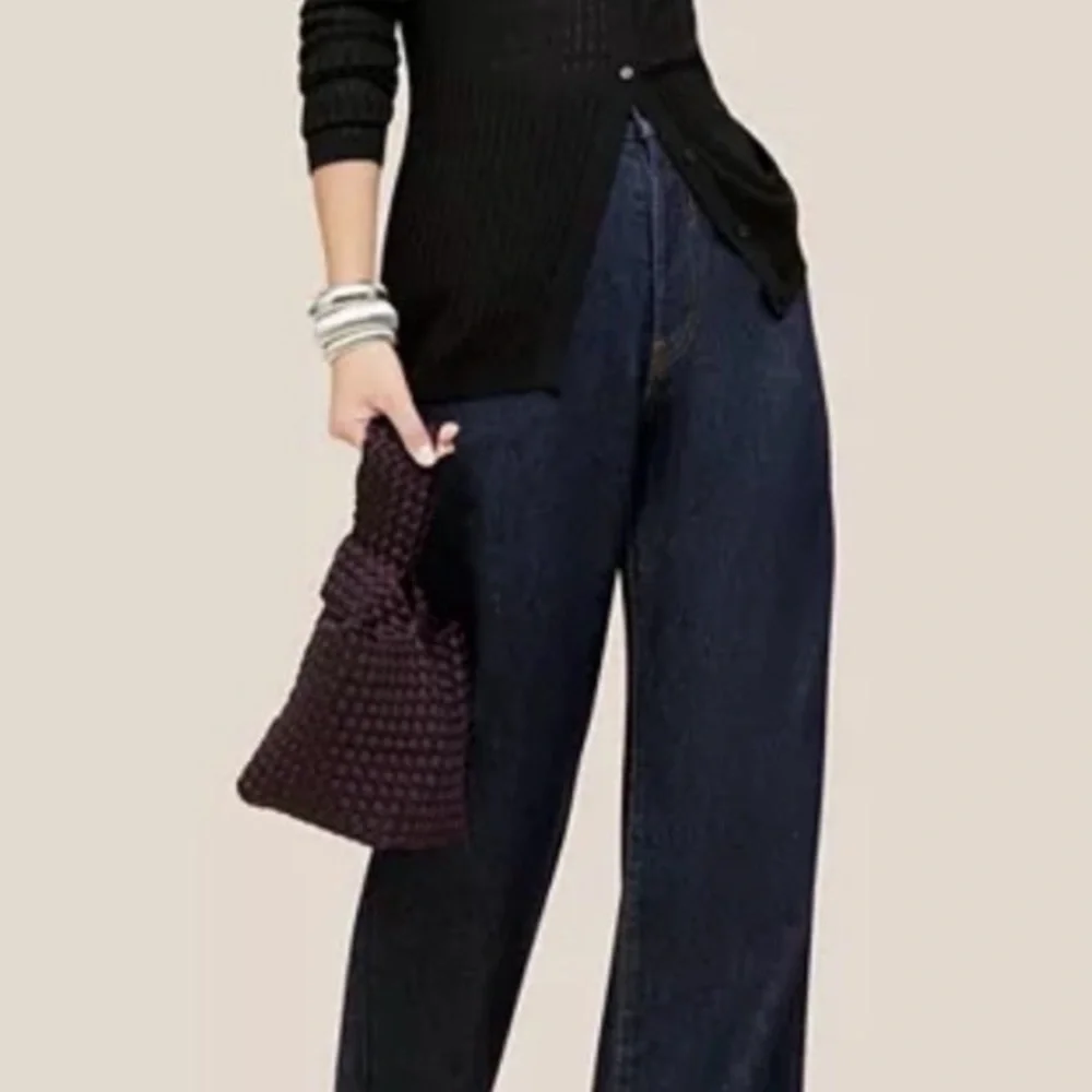 Naghedi Deep Purple Woven Tote - Picture 3 of 7